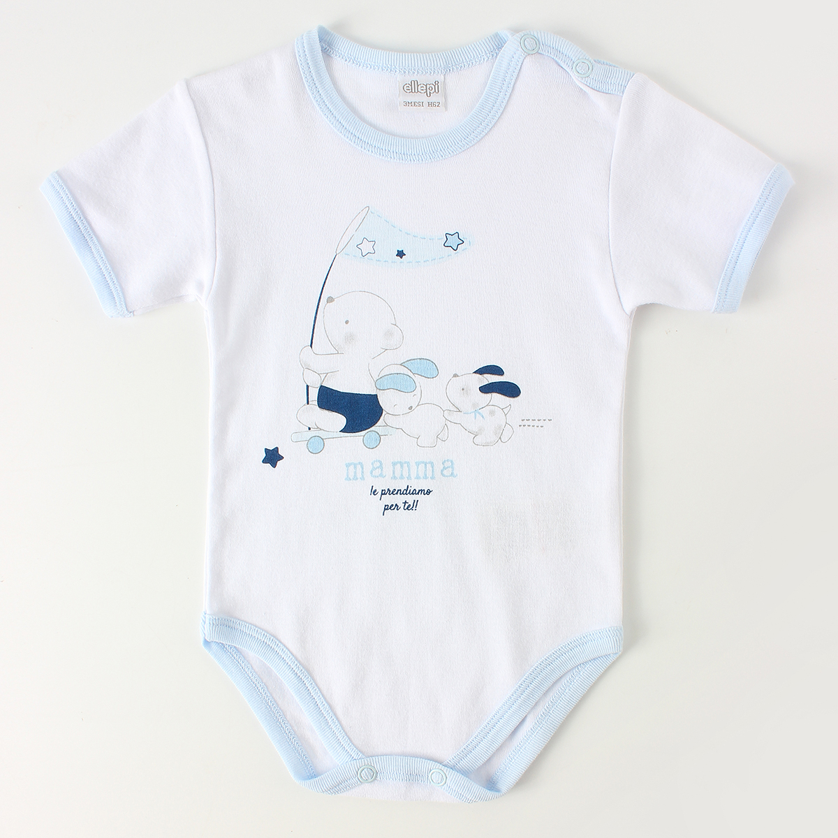 HT 47 Customised Newborn Baby Cotton Spring Bodysuit