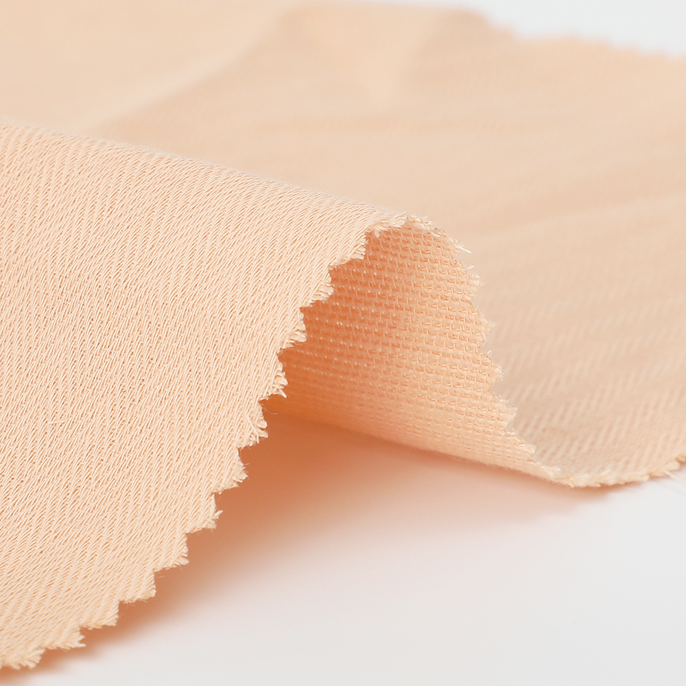 Wholesale 100% Organic Cotton Jacquard Herringbone Fabric
