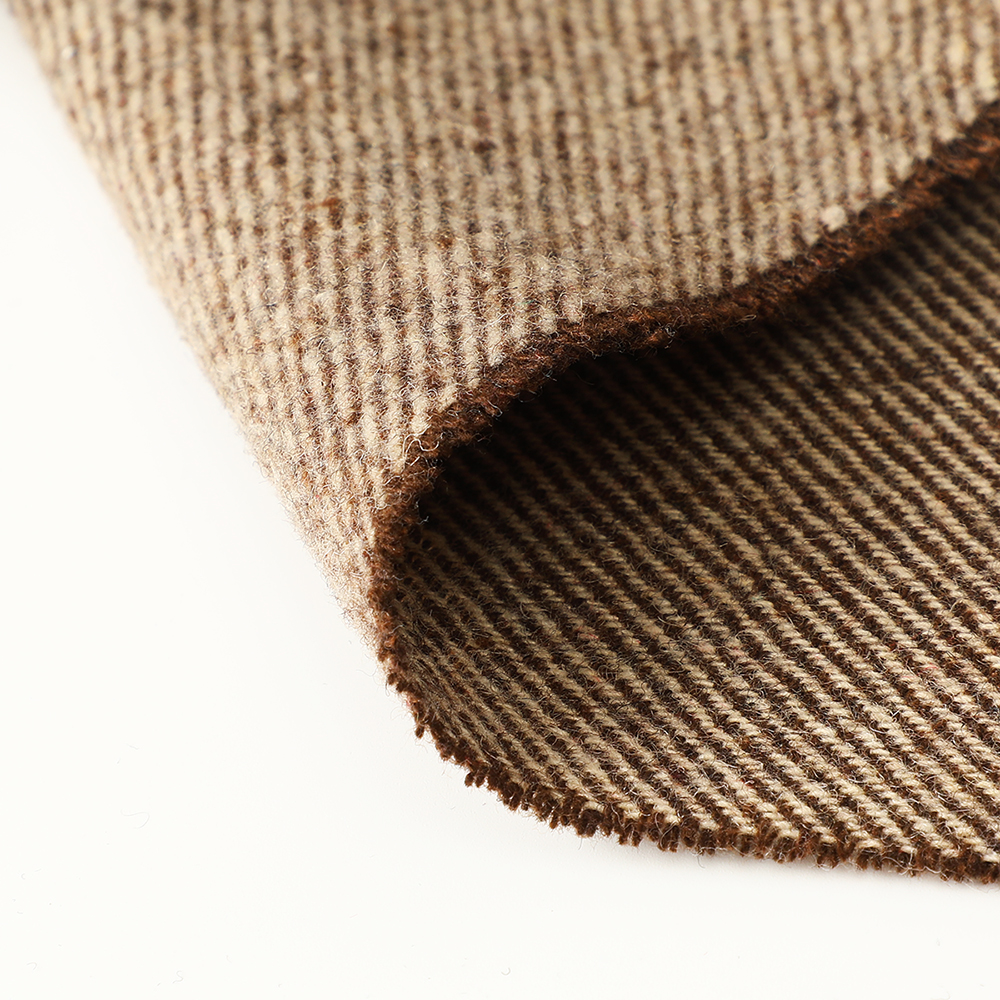 Wholesale Wool Mix Beige Twill Fabric