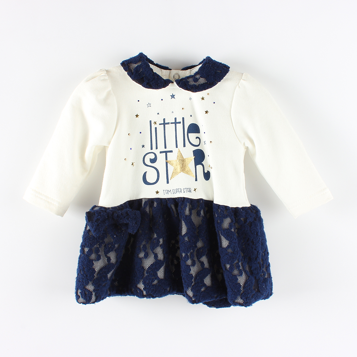 AA 1734 Hot Selling Long Sleeved Baby Girl Dresses