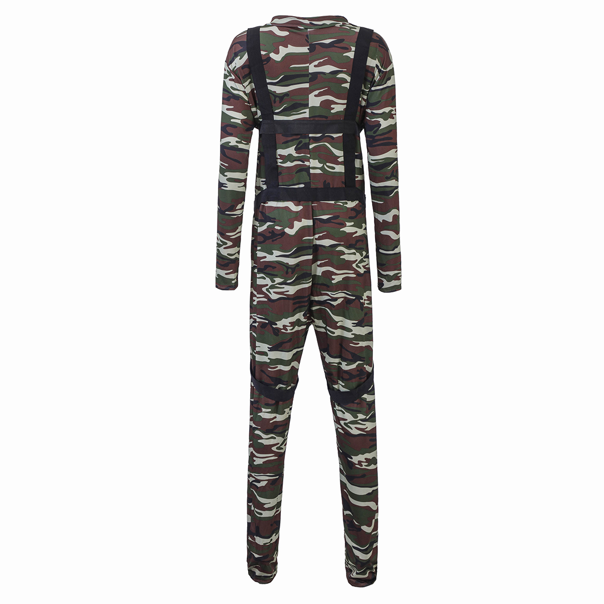 Girls Cosplay umpsuit Carnival Camouflage Costume