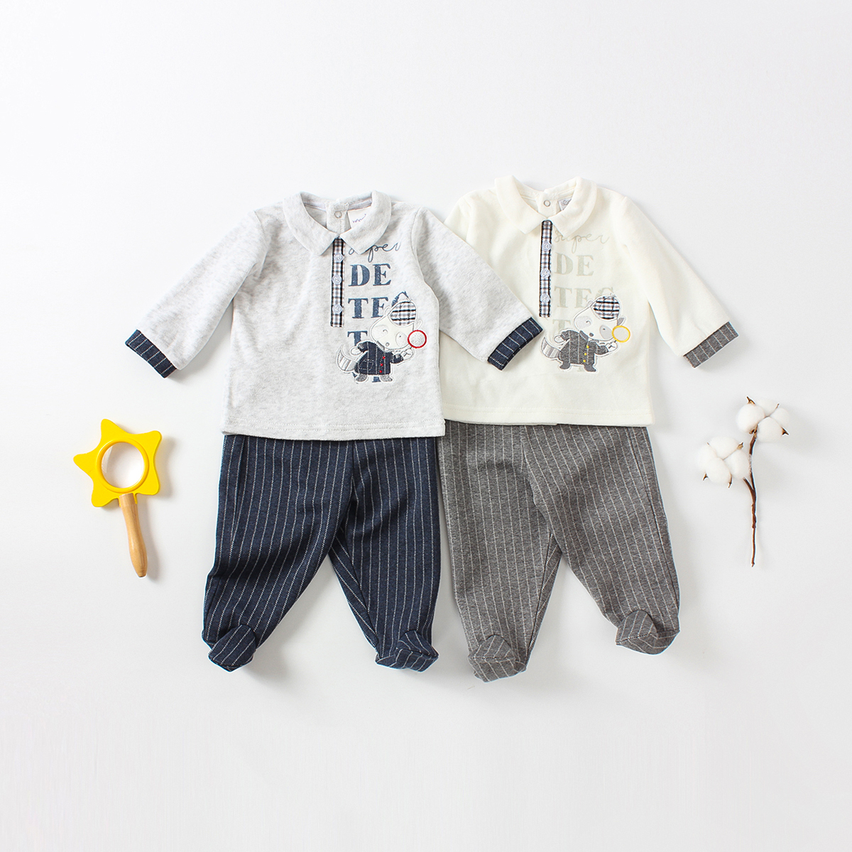 CO 4849 Wholesale 2 Pieces Baby Clothes Sets
