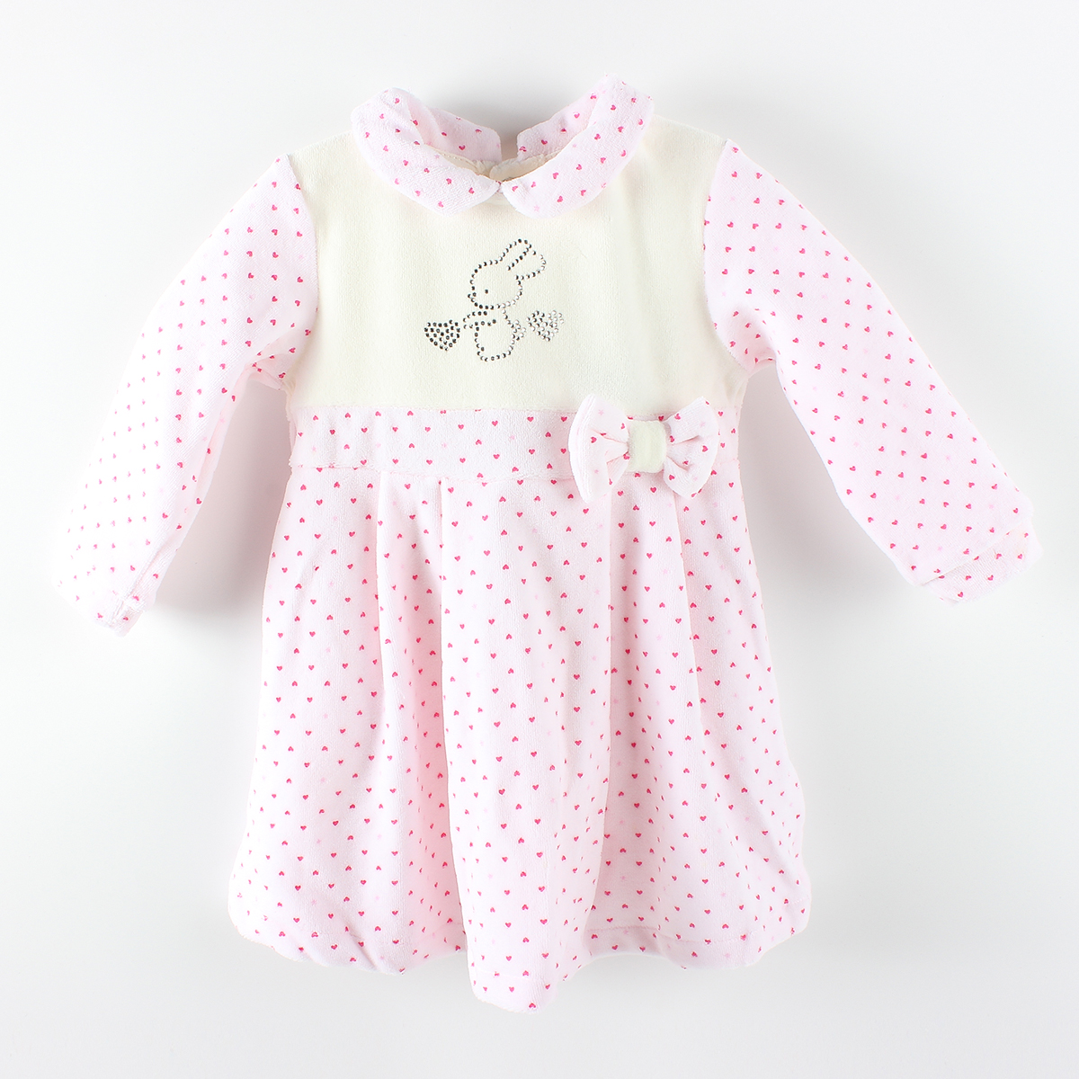 AA1672 OEM Long Sleeved Baby Girl Dresses Manufacturer