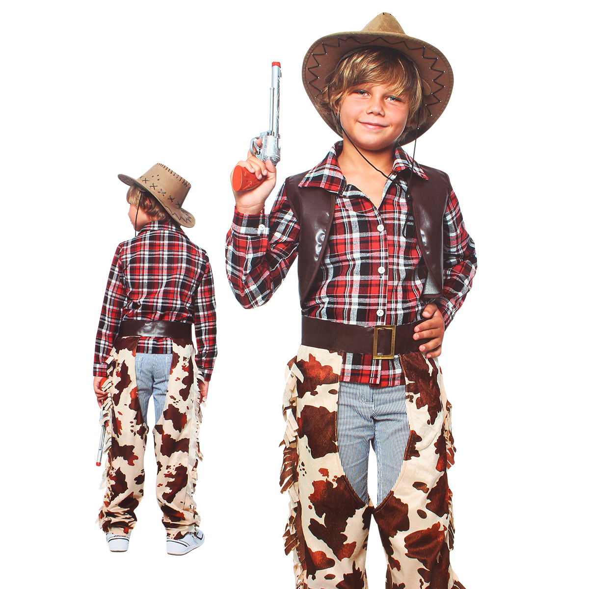 Custom Carnival Men Cosplay TV&Movie Western Cowboy Costume