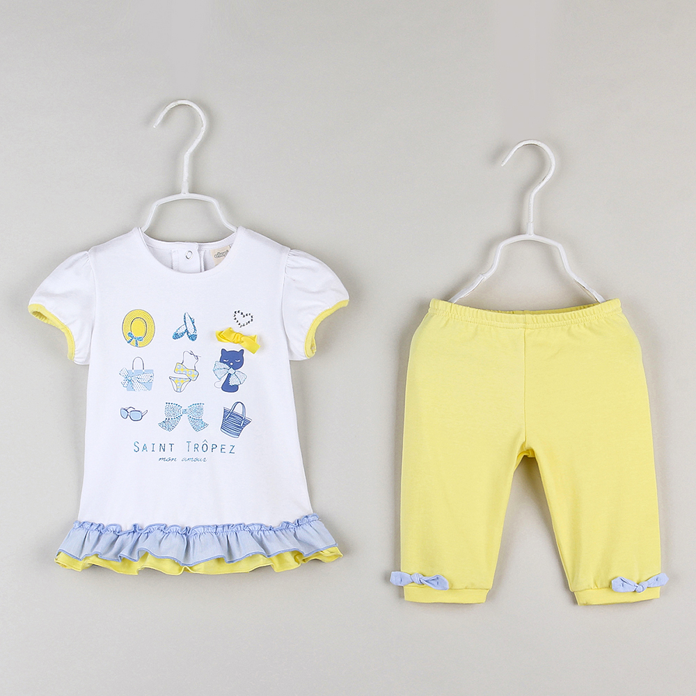 CO8835 Eco Friendly Fabrics Clothing Baby Sets