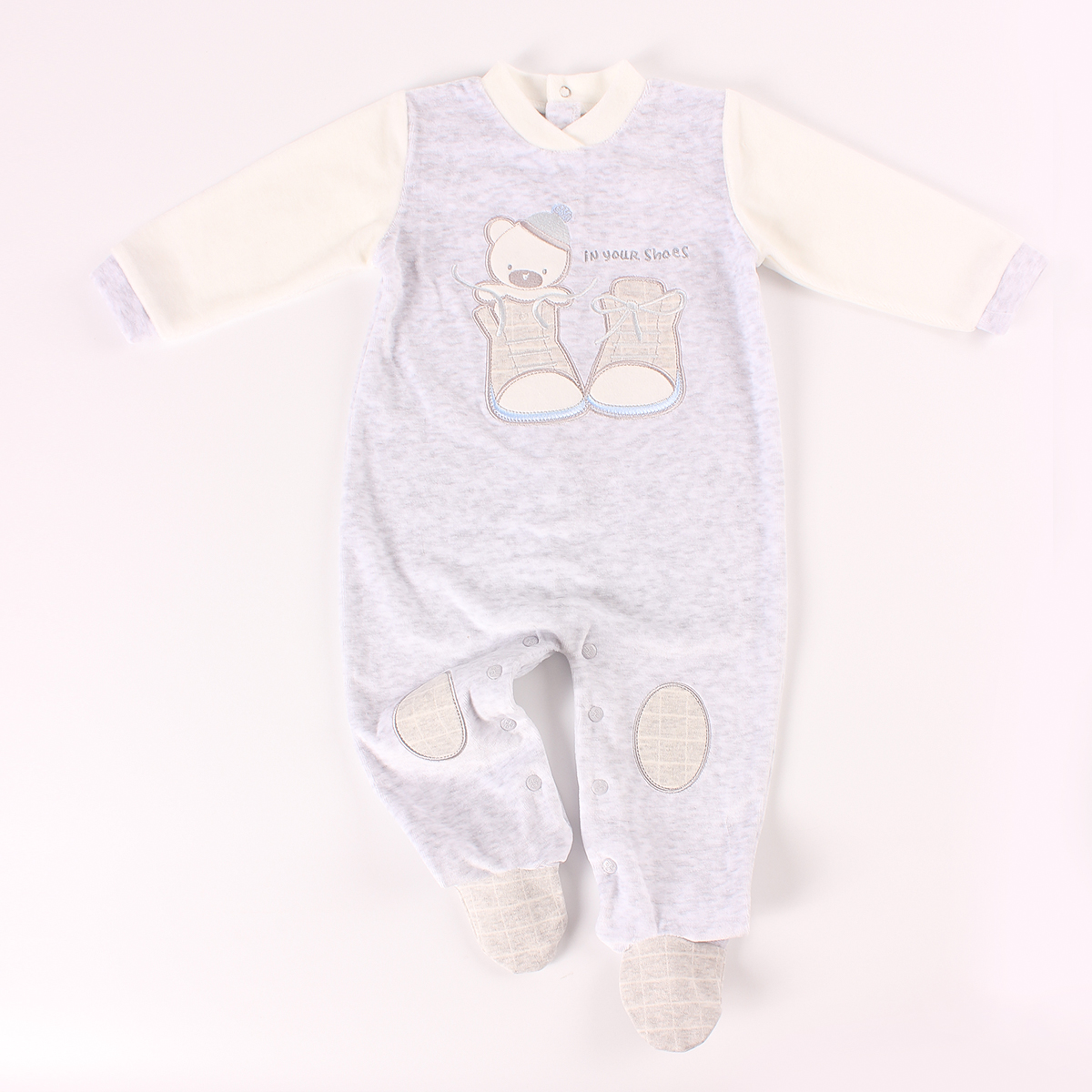 BQ 3084 Long Sleeve Baby Boys Girls Rompers 