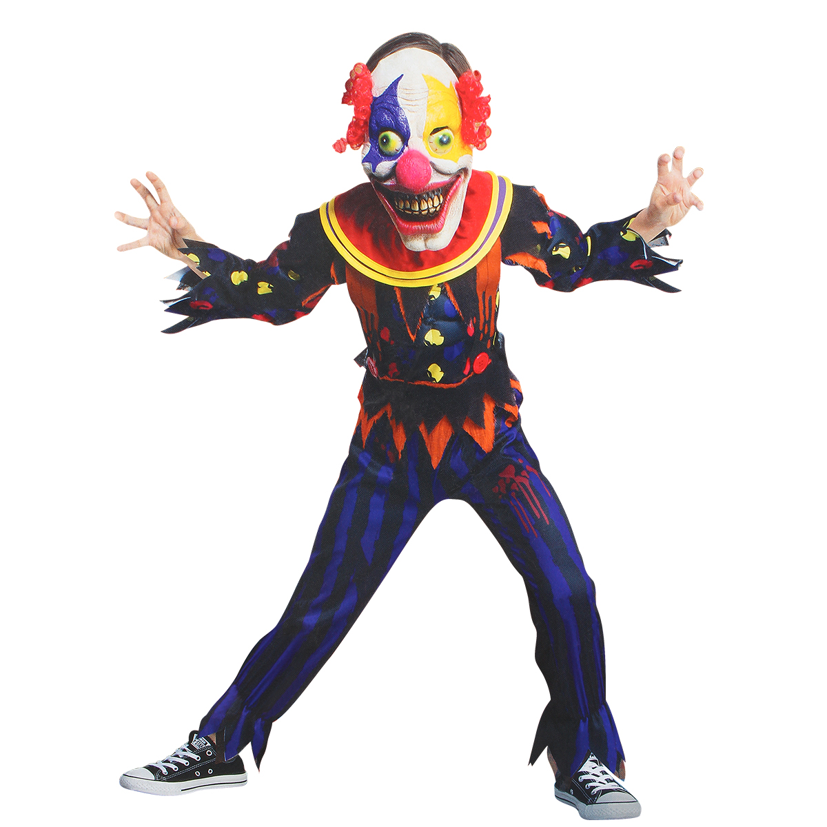 Men Halloween Funny Clown Costume