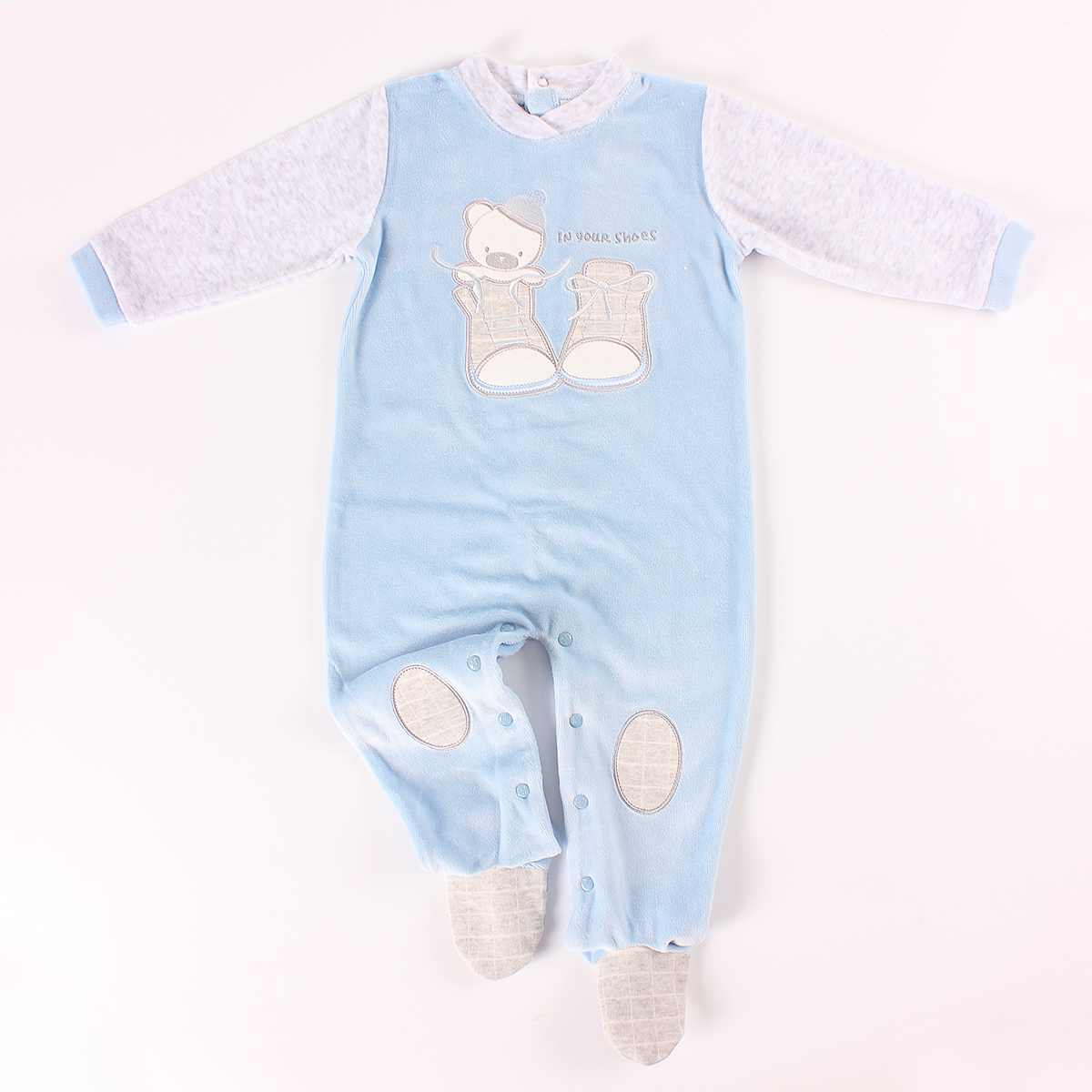 BQ 3084 Long Sleeve Baby Boys Girls Rompers 