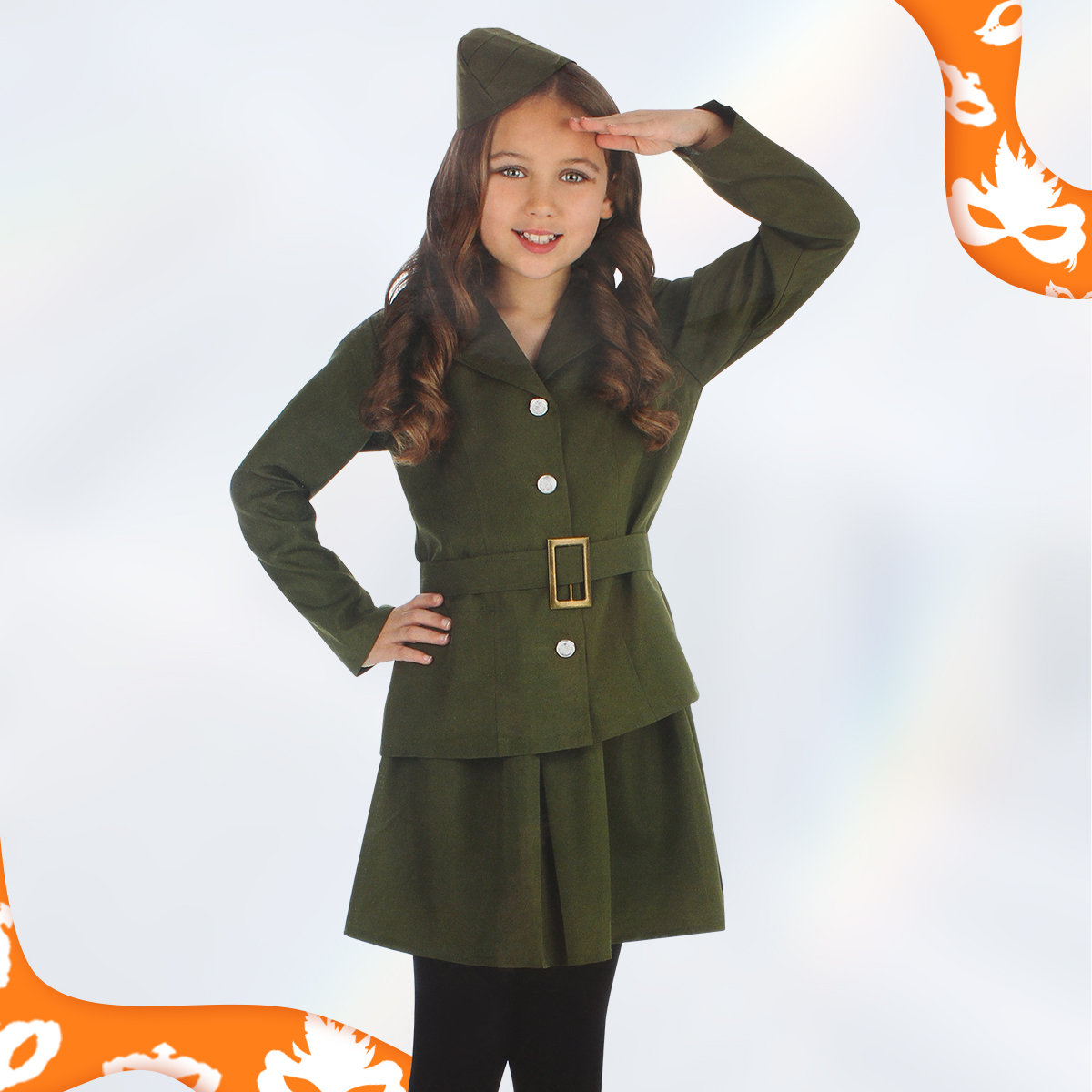 Cosplay Army Girl Sets TV & Movie Suits Carnival American Uniform Costume