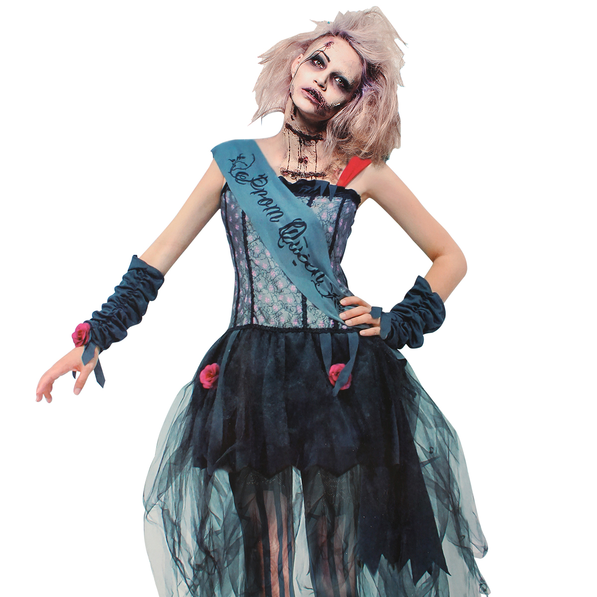 Bloody Horror Zombie Dress TV & Movie Halloween Vampire Costume