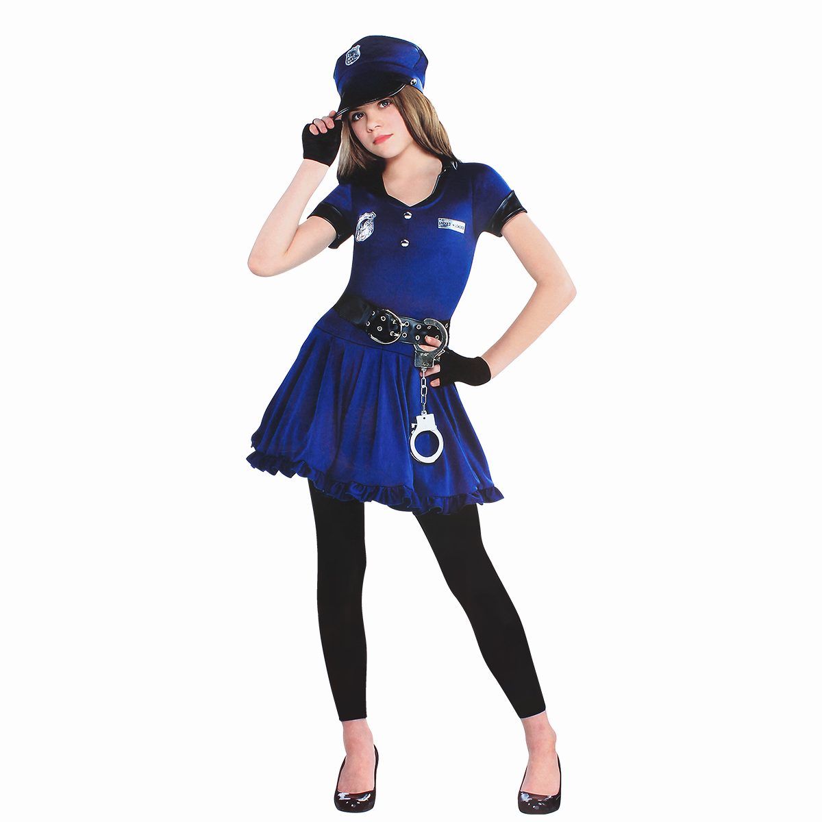 Carnival Dress Cosplay Policewoman Costume
