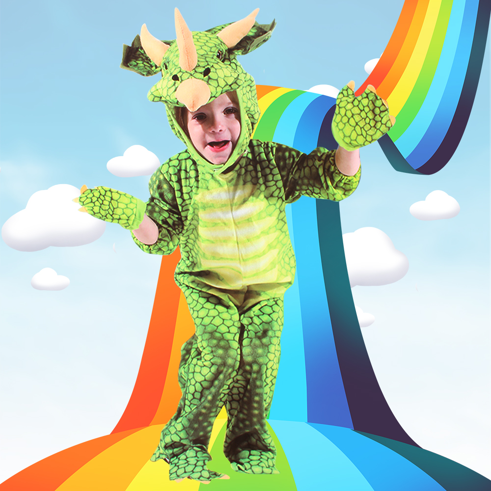 Custom Carnival Romper Cosplay Cartoon Dinosaur Costume